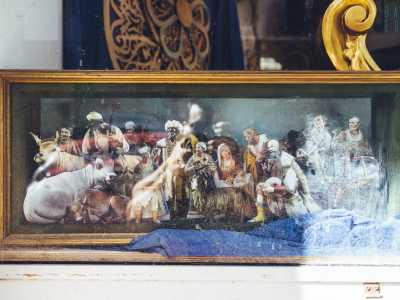 ...personaggi del presepe...